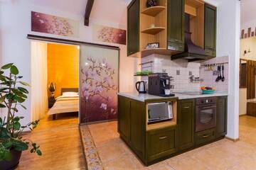 Фото номера Апартаменты с 1 спальней Апартаменты Apartments near the center and the railway station with breakfast г. Киев 8