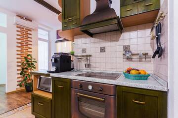 Фото номера Апартаменты с 1 спальней Апартаменты Apartments near the center and the railway station with breakfast г. Киев 14
