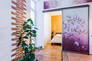 Фото номера Апартаменты с 1 спальней Апартаменты Apartments near the center and the railway station with breakfast г. Киев 7