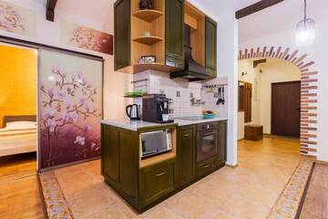 Фото номера Апартаменты с 1 спальней Апартаменты Apartments near the center and the railway station with breakfast г. Киев 36