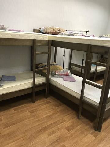 Фото номера Кровать в общем номере для мужчин Хостелы Hostel ArArAt-Demeevskaya г. Киев 2