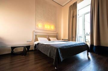 Фото номера Апартаменты с 2 спальнями Апартаменты Kyiv Rouge Apartment г. Киев 44