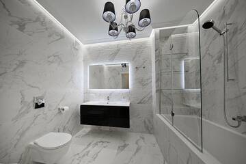 Фото номера Апартаменты с 2 спальнями Апартаменты Luxury 120m2 Apartment on Obolon г. Киев 21