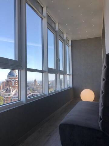 Фото номера Апартаменты с 1 спальней Апартаменты KYIV SKYVIEW APARTMENT JACK HOUSE г. Киев 74