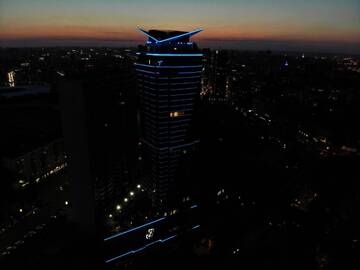 Фото номера Апартаменты с 1 спальней Апартаменты KYIV SKYVIEW APARTMENT JACK HOUSE г. Киев 48