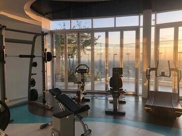 Фото номера Апартаменты с 1 спальней Апартаменты KYIV SKYVIEW APARTMENT JACK HOUSE г. Киев 44