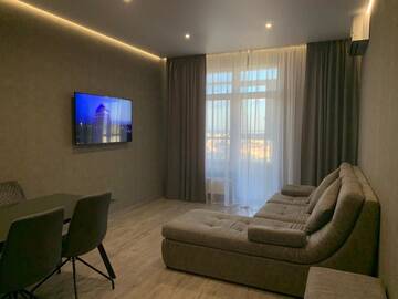 Фото номера Апартаменты с 1 спальней Апартаменты KYIV SKYVIEW APARTMENT JACK HOUSE г. Киев 17