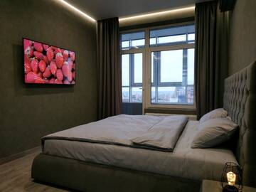 Фото номера Апартаменты с 1 спальней Апартаменты KYIV SKYVIEW APARTMENT JACK HOUSE г. Киев 21