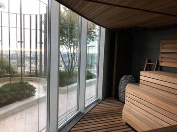 Фото номера Апартаменты с 1 спальней Апартаменты KYIV SKYVIEW APARTMENT JACK HOUSE г. Киев 90
