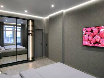 Фото номера Апартаменты с 1 спальней Апартаменты KYIV SKYVIEW APARTMENT JACK HOUSE г. Киев 69