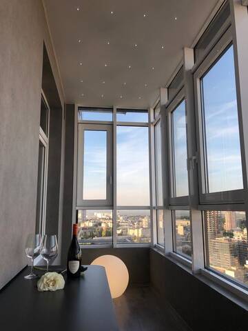 Фото номера Апартаменты с 1 спальней Апартаменты KYIV SKYVIEW APARTMENT JACK HOUSE г. Киев 31