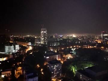 Фото номера Апартаменты с 1 спальней Апартаменты KYIV SKYVIEW APARTMENT JACK HOUSE г. Киев 32