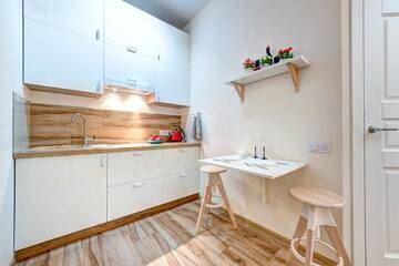 Фото номера Апартаменты с 1 спальней Апартаменты Apartments on the street. Vasily Tyutyunnik, 53 г. Киев 13