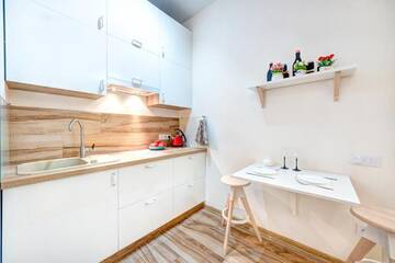 Фото номера Апартаменты с 1 спальней Апартаменты Apartments on the street. Vasily Tyutyunnik, 53 г. Киев 32