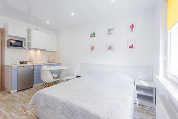 Фото номера Апартаменты-студио Апартаменты Sunny apartments on Lomonosova 36 г. Киев 23