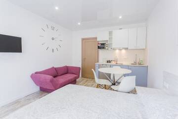 Фото номера Апартаменты-студио Апартаменты Sunny apartments on Lomonosova 36 г. Киев 29