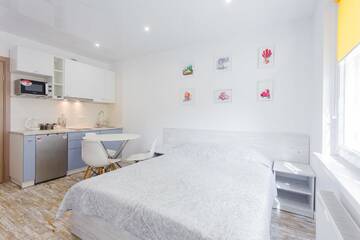 Фото номера Апартаменты-студио Апартаменты Sunny apartments on Lomonosova 36 г. Киев 7