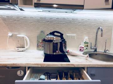 Фото номера Апартаменты-студио Апартаменты Sunny apartments on Lomonosova 36 г. Киев 38