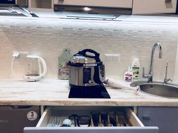Фото номера Апартаменты-студио Апартаменты Sunny apartments on Lomonosova 36 г. Киев 13