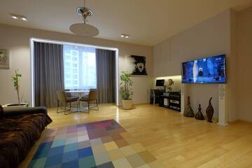 Фото номера Апартаменты с 2 спальнями Апартаменты Large Luxury Modern apt in the center of Kiev г. Киев 12