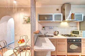 Фото номера Апартаменты с 2 спальнями Апартаменты Apartment on the street. Leo Tolstoy, 51 г. Киев 14