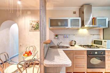 Фото номера Апартаменты с 2 спальнями Апартаменты Apartment on the street. Leo Tolstoy, 51 г. Киев 22