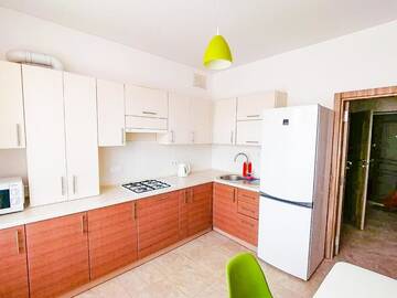 Фото номера Апартаменты с 1 спальней Апартаменты 074 Apartments near Zhuliany Airport, Sofievskaya Borsha г. Киев 26