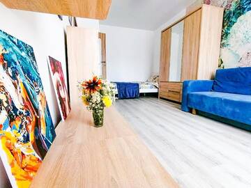 Фото номера Апартаменты с 1 спальней Апартаменты 074 Apartments near Zhuliany Airport, Sofievskaya Borsha г. Киев 24