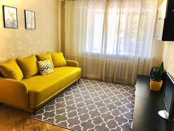 Фото номера Апартаменты с 1 спальней Апартаменты Sunflower Apartment near Kiev airport &amp; railway station &amp; center city г. Киев 41