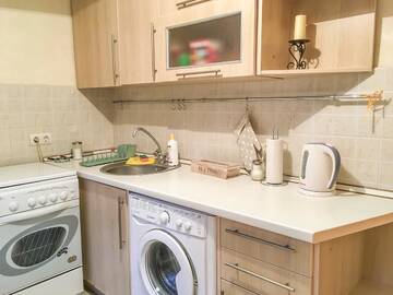 Фото номера Апартаменты с 1 спальней Апартаменты Sunflower Apartment near Kiev airport &amp; railway station &amp; center city г. Киев 13