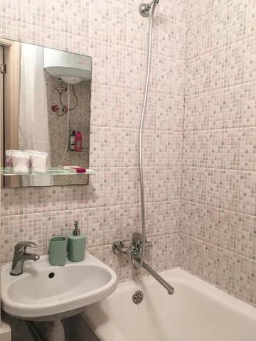 Фото номера Апартаменты с 1 спальней Апартаменты Sunflower Apartment near Kiev airport &amp; railway station &amp; center city г. Киев 28