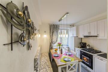 Фото номера Апартаменты с 1 спальней Апартаменты FAVORITE HOME APARTMENTS IN KIEV г. Киев 9