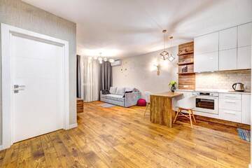 Фото номера Апартаменты с 1 спальней Апартаменты Apartments on Predslavinskaya г. Киев 24