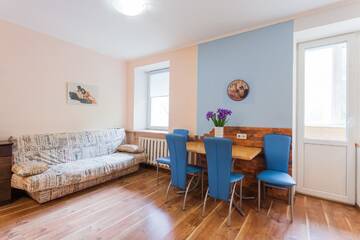 Фото номера Апартаменты с 1 спальней Апартаменты Studio near Olympic stadion г. Киев 8