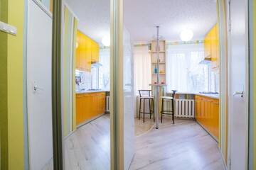 Фото номера Апартаменты с 1 спальней Апартаменты Студия на Дружбы народов г. Киев 18
