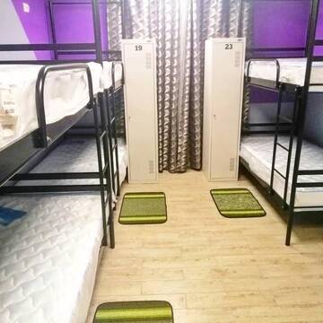 Фото номера Кровать в общем 8-местном номере Хостелы Hostel Meridian г. Киев 2