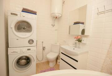 Фото номера Апартаменты с 1 спальней Апартаменты Slavutich apartment #2 г. Киев 28
