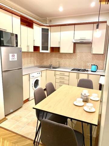 Фото номера Апартаменты с 1 спальней Апартаменты One Bedroom Studio, Kiev city center г. Киев 27