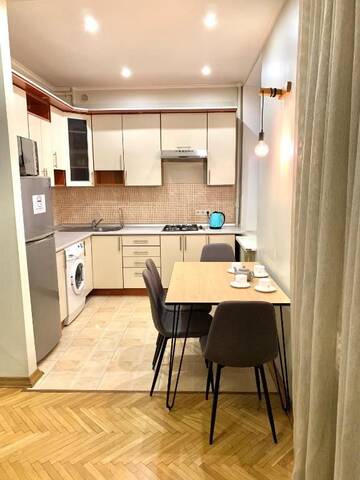 Фото номера Апартаменты с 1 спальней Апартаменты One Bedroom Studio, Kiev city center г. Киев 24