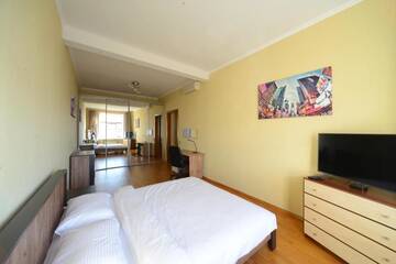 Фото номера Апартаменты с 1 спальней Апартаменты Kreschatyk Penthouse With Amazing View г. Киев 56
