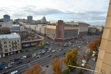 Фото номера Апартаменты с 1 спальней Апартаменты Kreschatyk Penthouse With Amazing View г. Киев 34