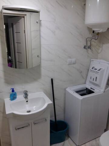 Фото номера Апартаменты с 1 спальней Апартаменты Apart Hotel Orange г. Киев 35