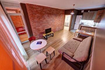 Фото номера Апартаменты с 1 спальней Апартаменты Apartment on the street. Zlatoustovskaya, 34 г. Киев 42