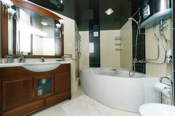 Фото номера Апартаменты с 1 спальней Апартаменты Stylish two-level flat 2 min from Khreschatyk г. Киев 23