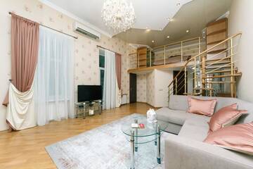 Фото номера Апартаменты с 1 спальней Апартаменты Stylish two-level flat 2 min from Khreschatyk г. Киев 7