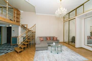 Фото номера Апартаменты с 1 спальней Апартаменты Stylish two-level flat 2 min from Khreschatyk г. Киев 39