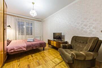 Фото номера Апартаменты с 1 спальней Апартаменты Уютная 2-х комн. кв. м. Вокзальная, ул. Юлиуса Фучика, 8 г. Киев 22