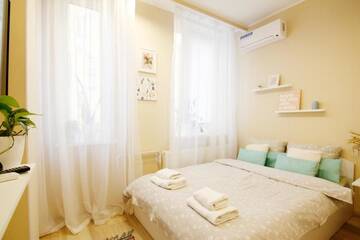 Фото номера Апартаменты с 1 спальней Апарт-отели Paris Comfort Apartments г. Киев 14