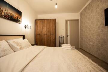 Фото номера Апартаменты с 2 спальнями Апартаменты Ultra Lux 3 rooms Apartment near Arena City г. Киев 28