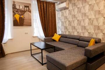 Фото номера Апартаменты с 2 спальнями Апартаменты Ultra Lux 3 rooms Apartment near Arena City г. Киев 39